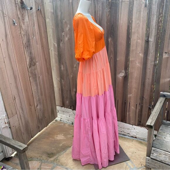 Staud Meadow Colorblock Dress size XS NWT - Picture 9 of 13